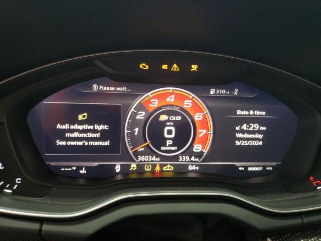 2020 AUDI SQ5 WA1B4AFY2L2013612
