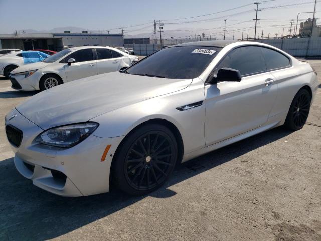 BMW 650 XI 2013 silver  gas WBAYM1C51DDZ02396 photo #1