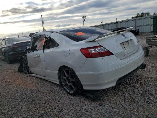 HONDA CIVIC SI 2008 white  gas 2HGFG21548H701015 photo #3