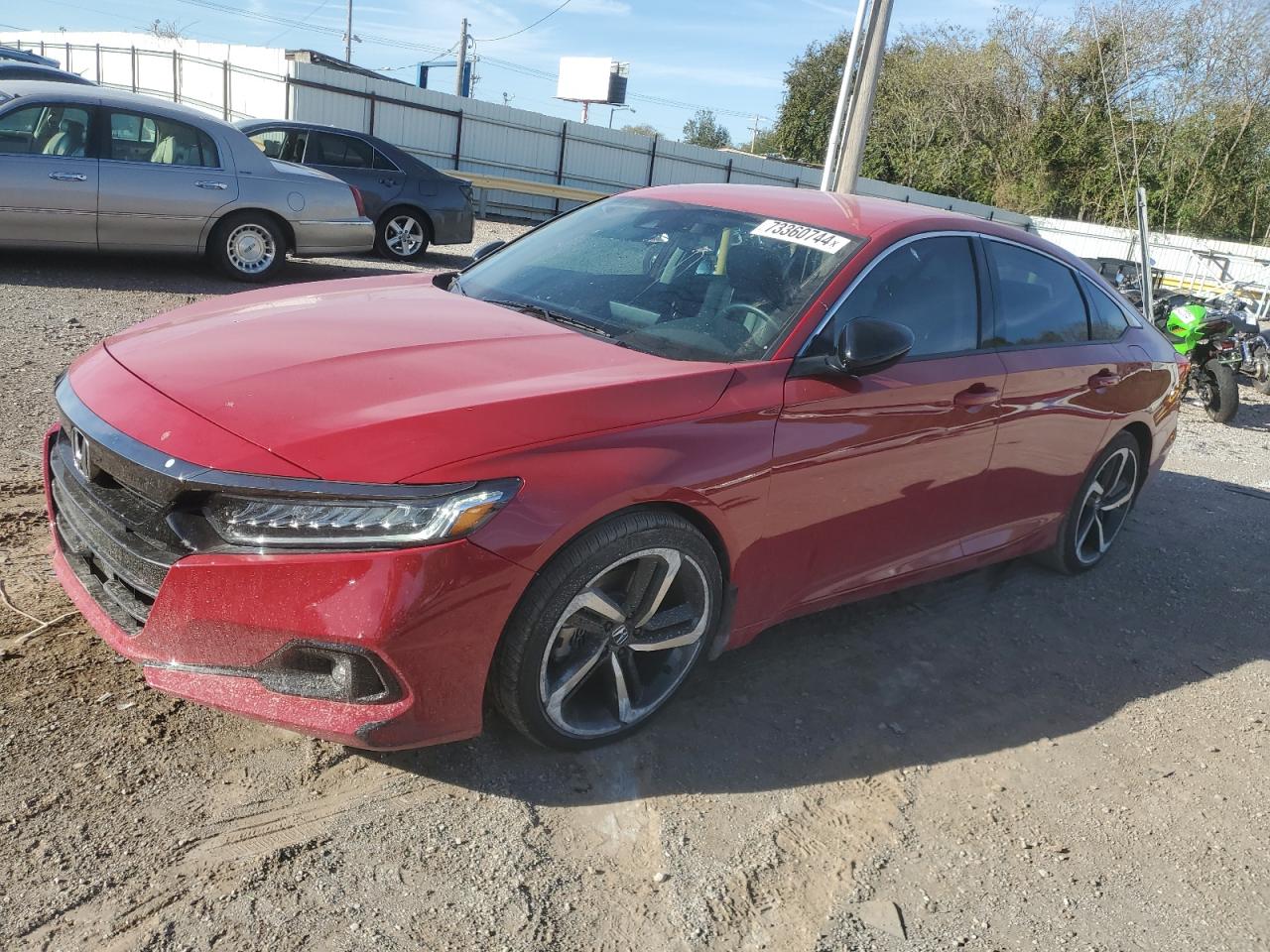 Lot #2943300675 2022 HONDA ACCORD SPO