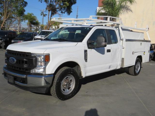 FORD F350 SUPER 2022 white  gas 1FD8X3E61NEC48101 photo #3