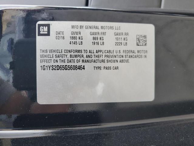 2016 CHEVROLET CORVETTE Z - 1G1YS2D65G5608464