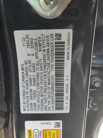 2024 HONDA CIVIC SPOR - 2HGFE2F50RH521031