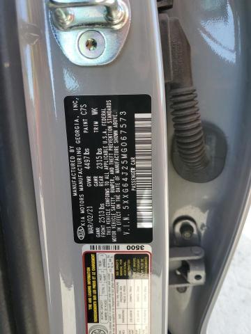 2021 KIA K5 GT LINE - 5XXG64J25MG067573
