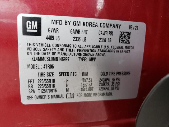 2021 BUICK ENCORE GX - KL4MMCSL0MB146997
