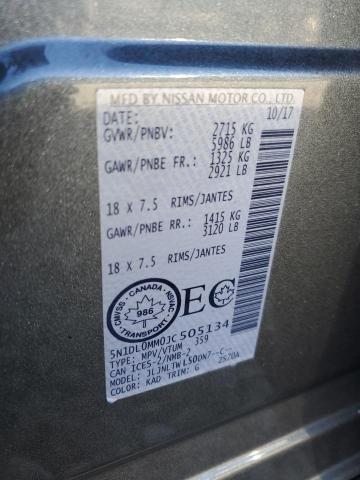 2018 INFINITI QX60 - 5N1DL0MM0JC505134