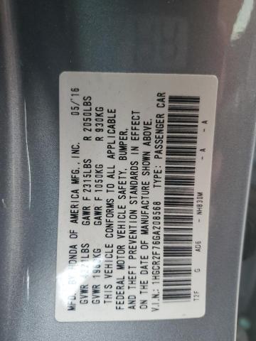 2016 HONDA ACCORD EX - 1HGCR2F76GA208568