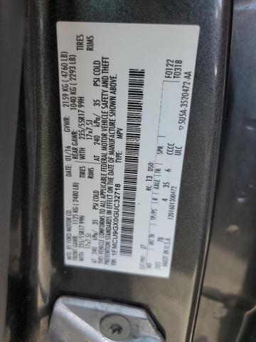 2016 FORD ESCAPE SE - 1FMCU9GX0GUC32718