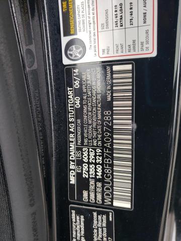 2015 MERCEDES-BENZ S 550 4MAT - WDDUG8FB7FA097288