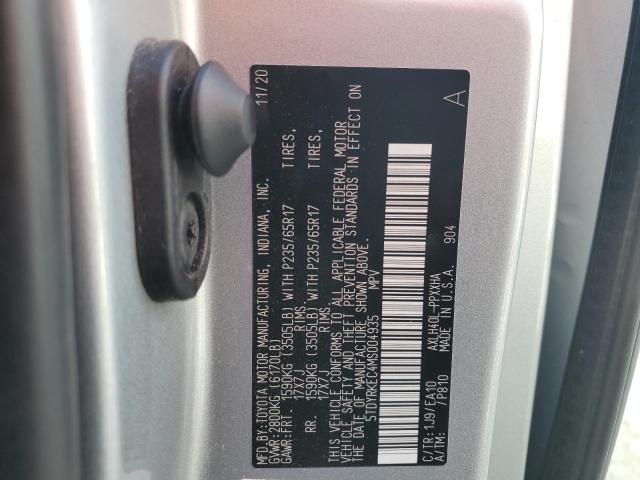 2021 TOYOTA SIENNA XLE 5TDYRKEC4MS004935  69636624