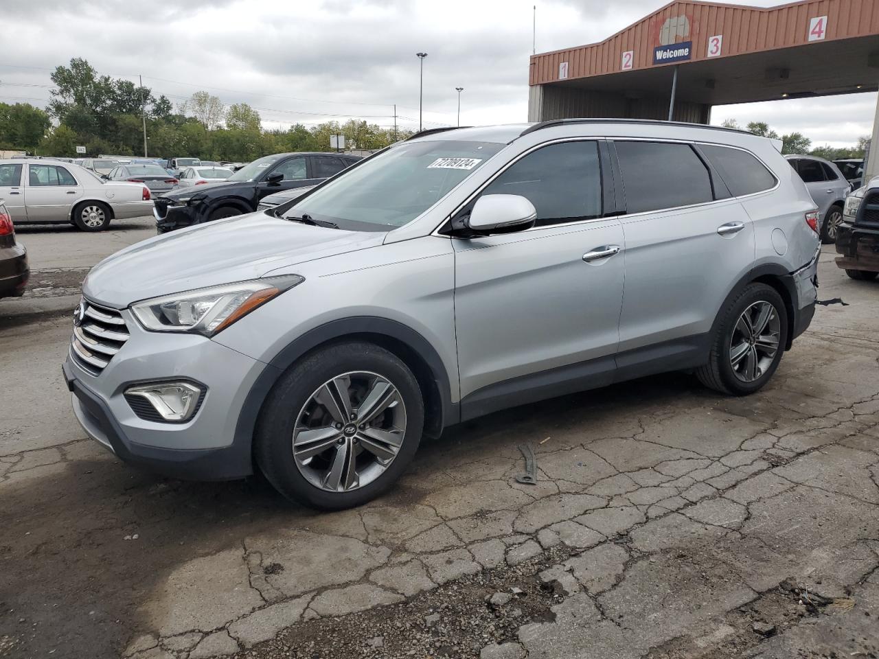 Lot #2902224060 2015 HYUNDAI SANTA FE G