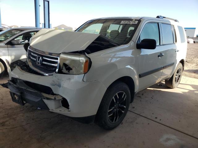 VIN 5FNYF3H26EB012820 2014 Honda Pilot, LX no.1