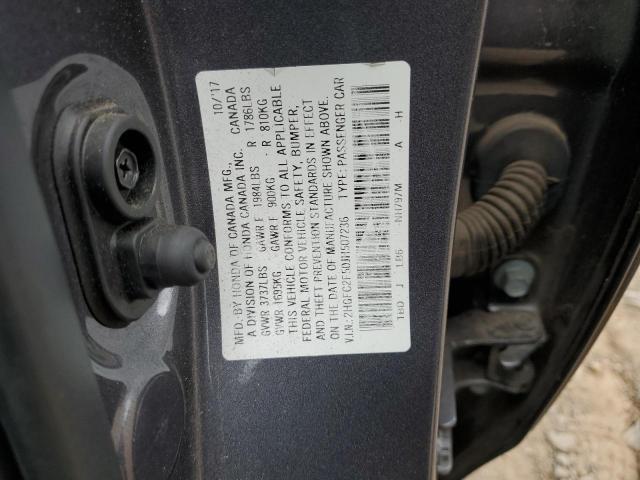 2018 HONDA CIVIC LX - 2HGFC2F50JH507236