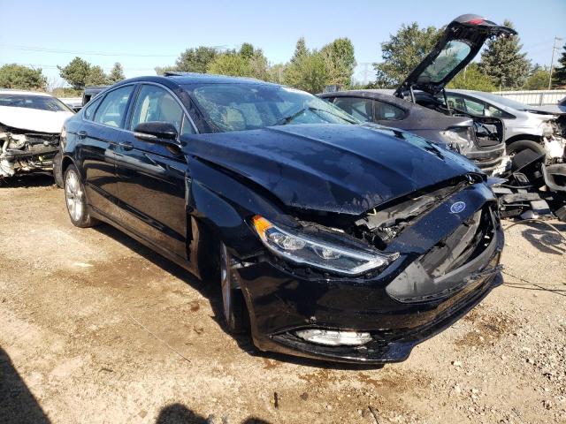 VIN 3FA6P0K91HR177532 2017 Ford Fusion, Titanium no.4