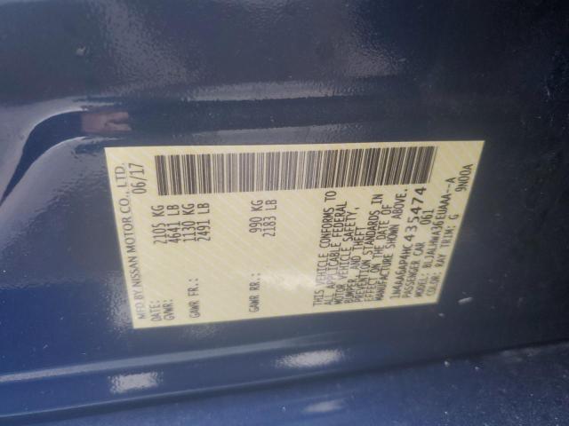 2017 NISSAN MAXIMA 3.5 - 1N4AA6AP4HC435474
