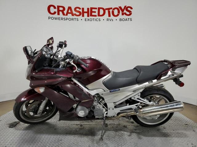 YAMAHA FJR1300 2007 maroon  gas JYARP15E67A003093 photo #4