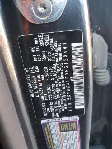 2022 KIA SORENTO SX - 5XYRK4LF0NG153441
