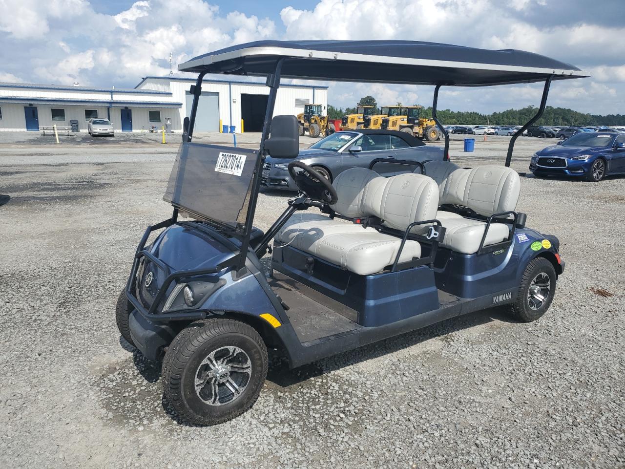 YAMAHA GOLF CART 2020 blue   00000000J0D404225 photo #3