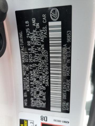 2023 LEXUS ES 350 BAS - 58ADZ1B1XPU150837