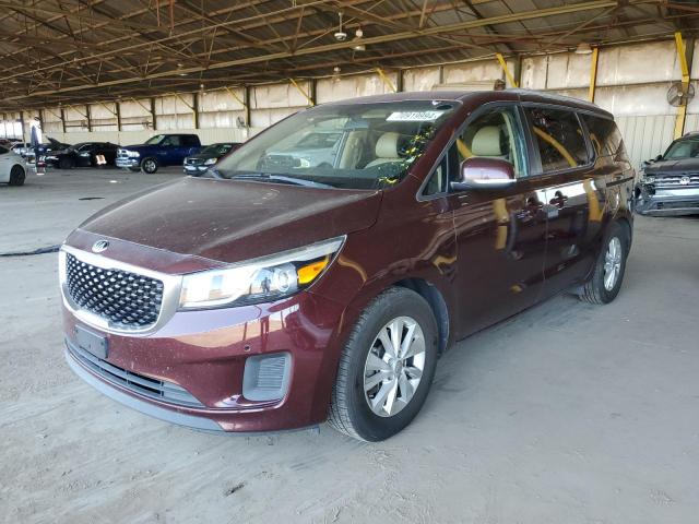 VIN KNDMB5C15H6316306 2017 KIA Sedona, LX no.1