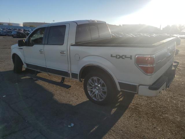 FORD F150 SUPER 2009 white crew pic flexible fuel 1FTPW14V29FA61823 photo #3