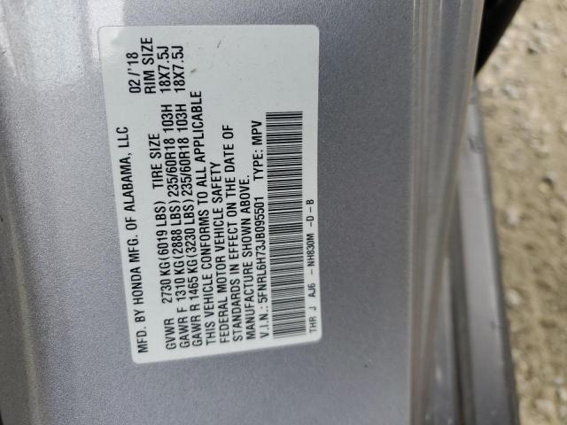 2018 HONDA ODYSSEY EX - 5FNRL6H73JB095501