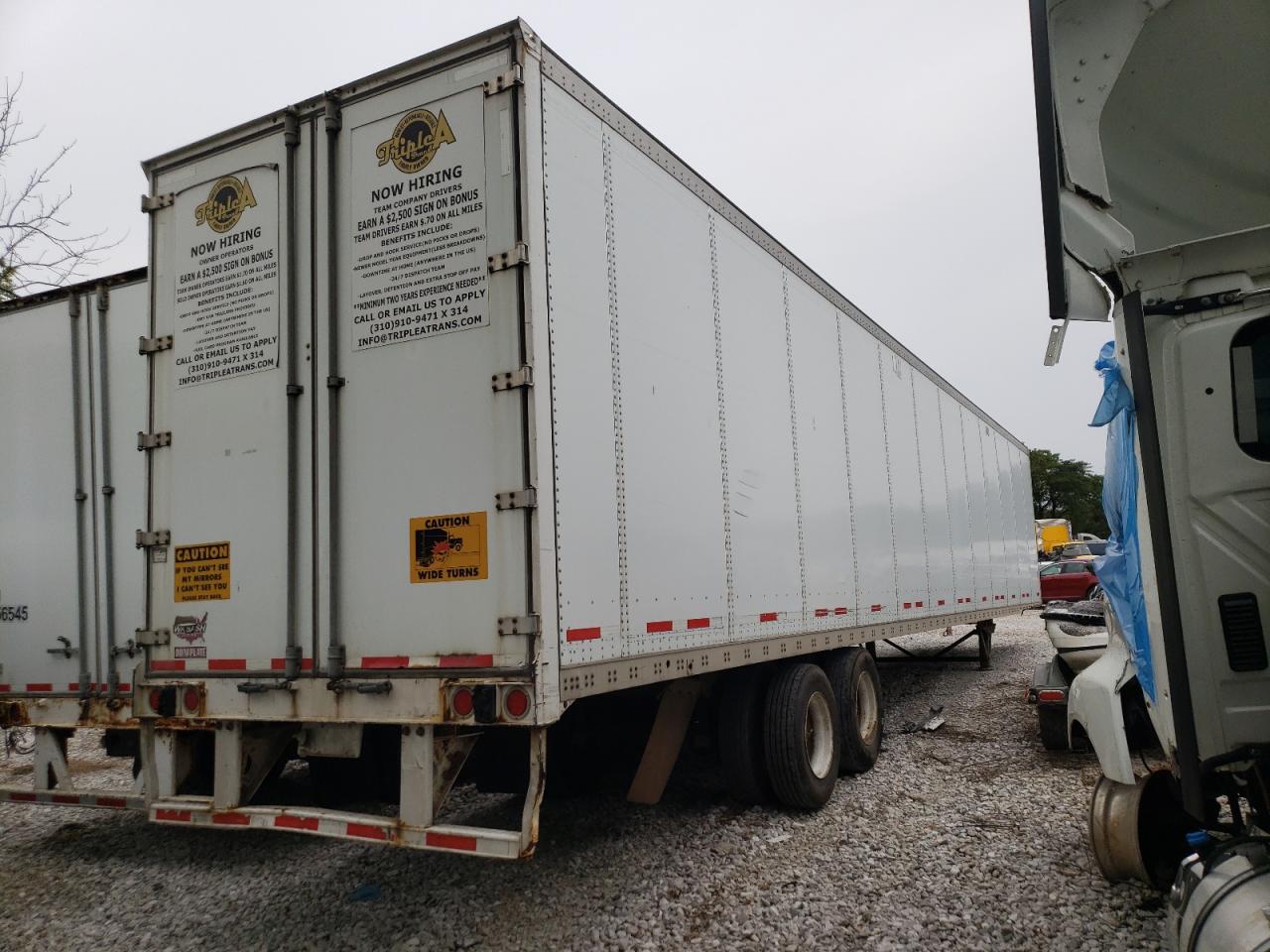 Lot #2947576794 2011 WABASH TRAILER