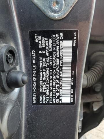 2017 HONDA CIVIC EX - SHHFK7H54HU424676