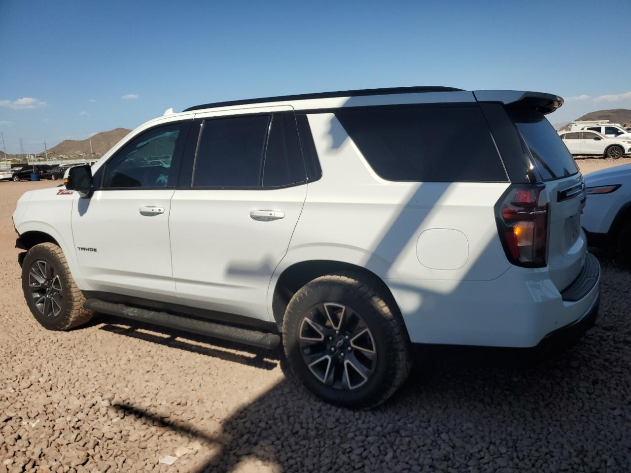 CHEVROLET TAHOE K150 2022 white  gas 1GNSKPKD4NR207500 photo #3