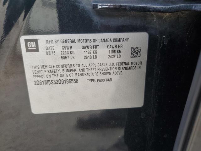 2016 CADILLAC XTS LUXURY - 2G61M5S32G9186558