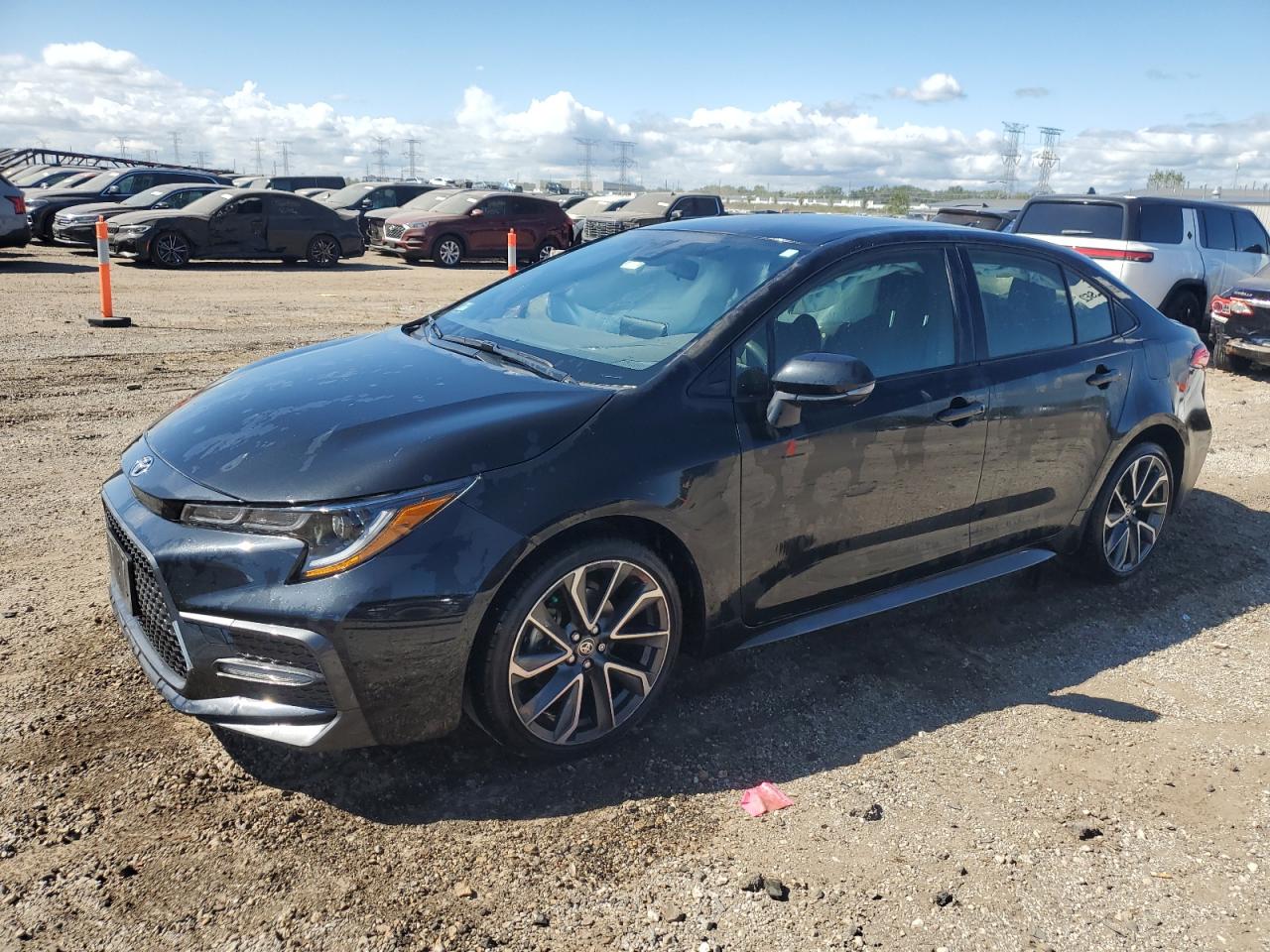 Lot #3024167810 2021 TOYOTA COROLLA SE