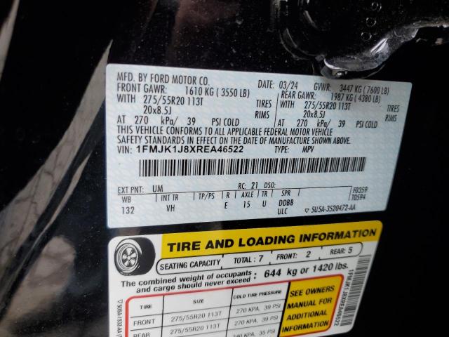 2024 FORD EXPEDITION - 1FMJK1J8XREA46522