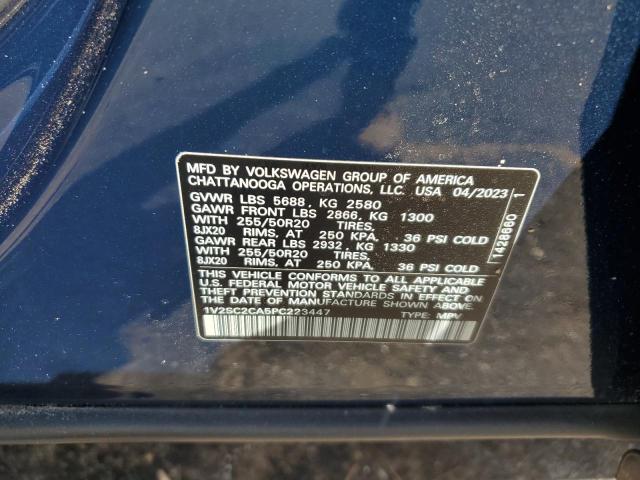2023 VOLKSWAGEN ATLAS CROS - 1V2SC2CA5PC223447