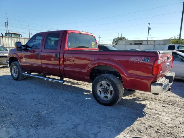 FORD F250 SUPER 2015 red  diesel 1FT7W2BT7FEB87040 photo #3