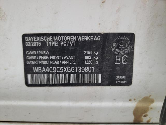 2016 BMW 428 XI GRA - WBA4C9C5XGG139801