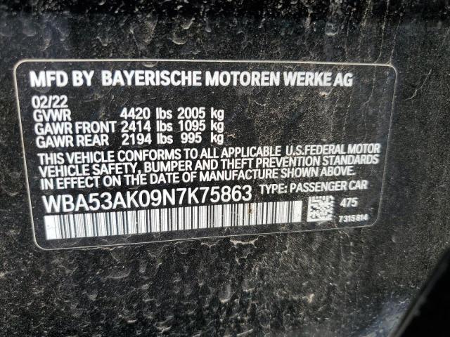 2022 BMW 228I WBA53AK09N7K75863