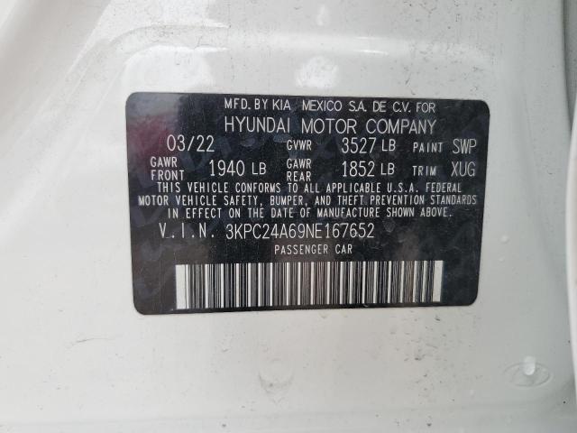 2022 HYUNDAI ACCENT SE - 3KPC24A69NE167652