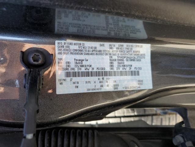 2016 FORD FOCUS TITA - 1FADP3N2XGL375370