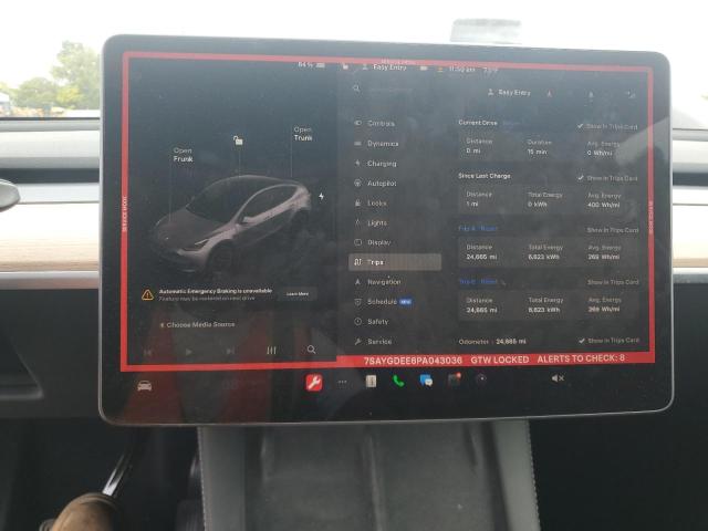 2023 TESLA MODEL Y - 7SAYGDEE6PA043036