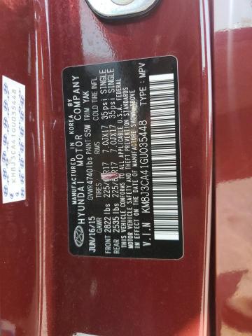 2016 HYUNDAI TUCSON LIM - KM8J3CA41GU035448