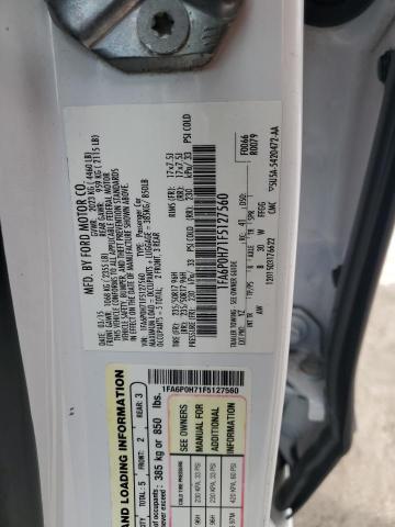 VIN 1FA6P0H71F5127560 2015 Ford Fusion, SE no.12