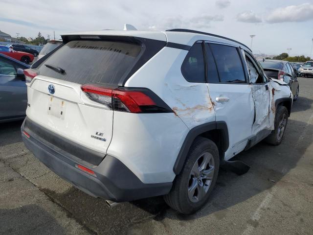 TOYOTA RAV4 LE 2023 white  hybrid engine JTMMWRFV4PD202771 photo #4