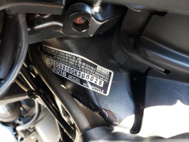 2016 HONDA GL1800 B - JH2SC6810GK300028