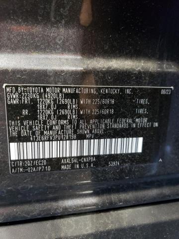 2023 TOYOTA RAV4 XSE - 4T3E6RFV3PU128198