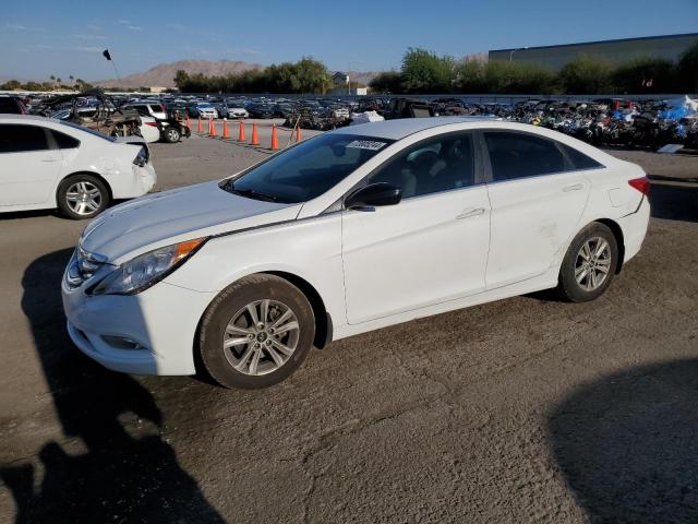 HYUNDAI SONATA GLS 2013 white  gas 5NPEB4AC4DH799919 photo #1