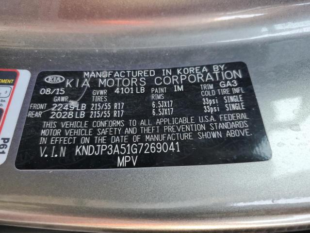 2016 KIA SOUL + - KNDJP3A51G7269041