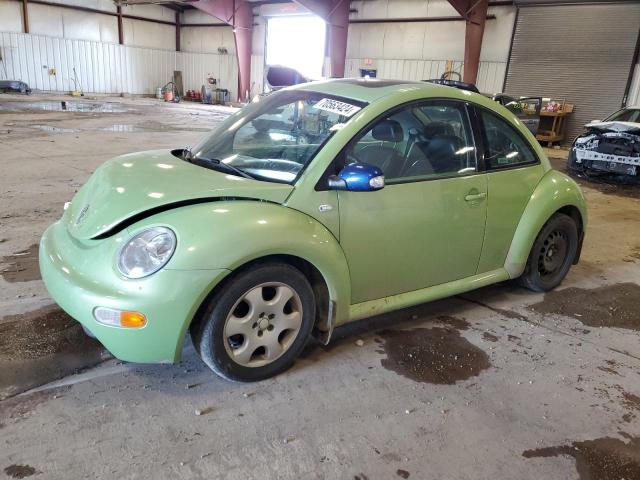 VOLKSWAGEN NEW BEETLE 2002 green hatchbac gas 3VWCB21C32M460990 photo #1