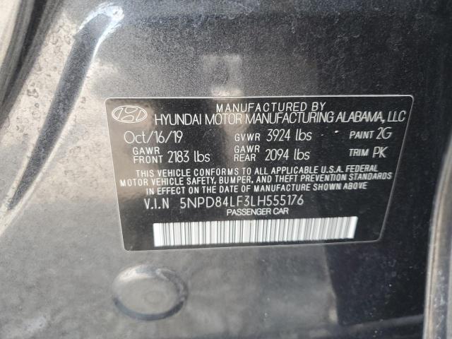 VIN 5NPD84LF3LH555176 2020 Hyundai Elantra, Sel no.13