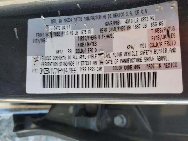 2017 MAZDA 3 TOURING - 3MZBN1V74HM147899
