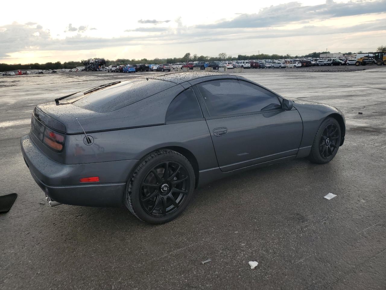 NISSAN 300ZX 1990 gray  gas JN1RZ24A2LX013102 photo #4